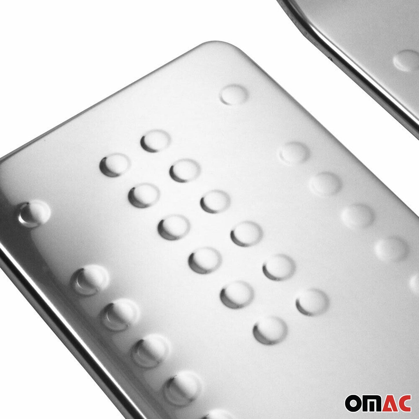 Protecții prag ușă pentru Nissan Primastar 2002-2016, oțel inoxidabil, argintiu, 2x