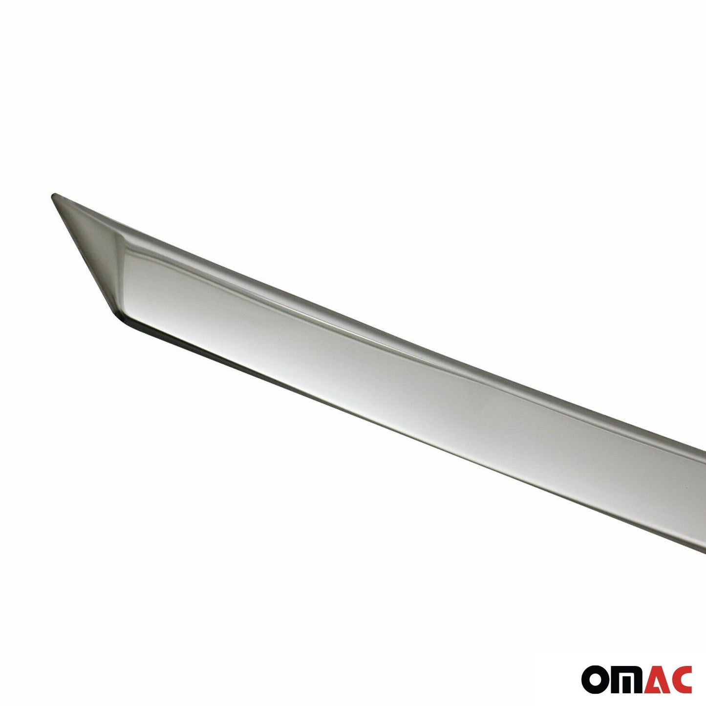 Benzi decorative grilă radiator pentru VW Polo 2017-2021, partea superioară, oțel inoxidabil, argintiu