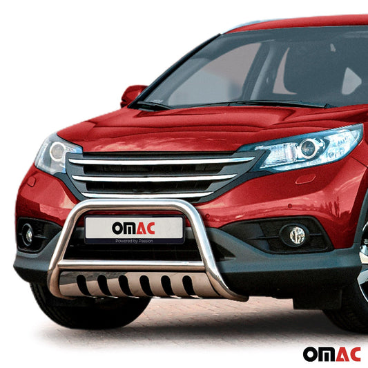 Frontbügel Frontschutzbügel für Honda CR-V 2012-2016 mit ABE Edelstahl Silber