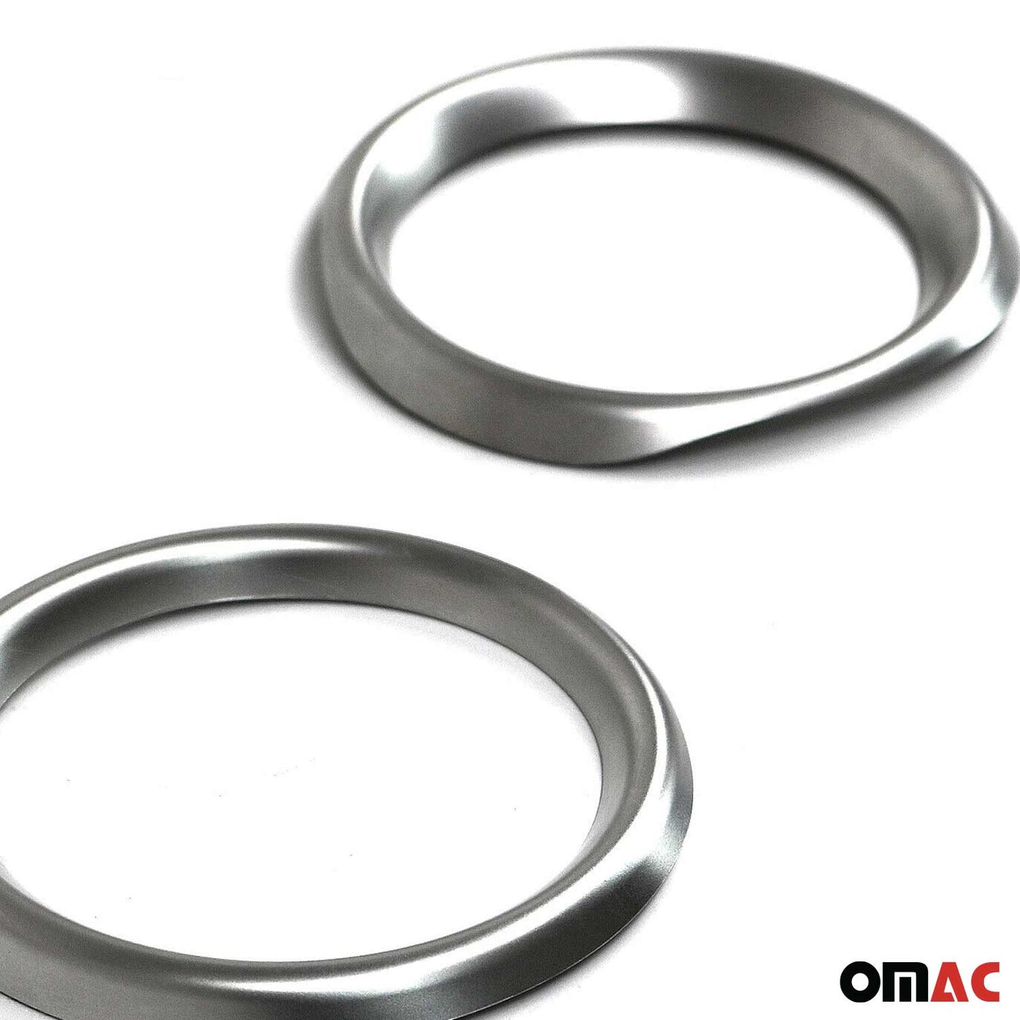 Nebelscheinwerfer Rahmen Umrandung für Toyota C-HR 2016-2025 Edelstahl Silber 2x