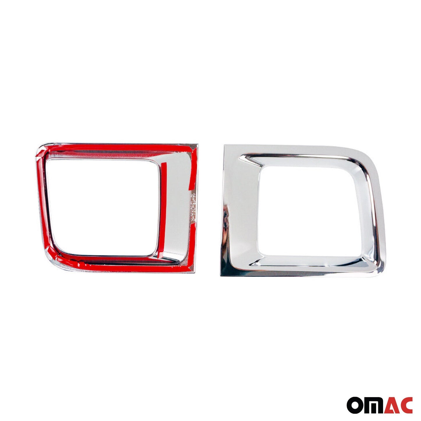 Kühlergrill Leisten Grillleisten für Jeep Renegade 2014-2019 Chrom ABS Silber 2x