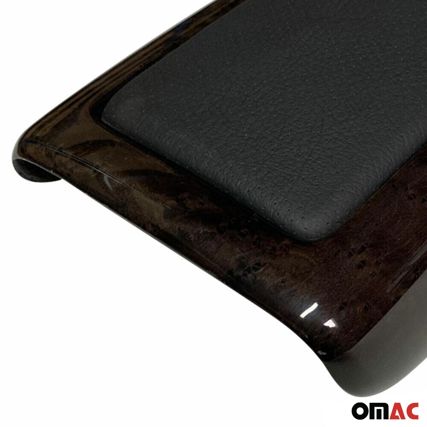 Capac cotieră centrală pentru Mercedes Clasa C W203 2000-2007, model ochi de pasăre, piele ecologică