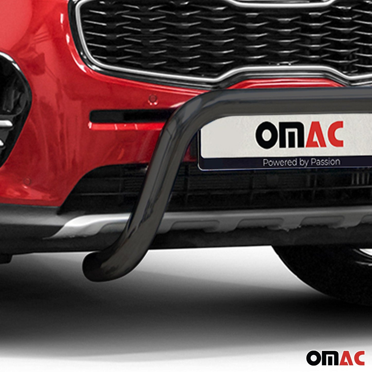 Bară de protecție față pentru Kia Sportage 2015-2018 cu ABE (omologare de tip germană) Negru oțel