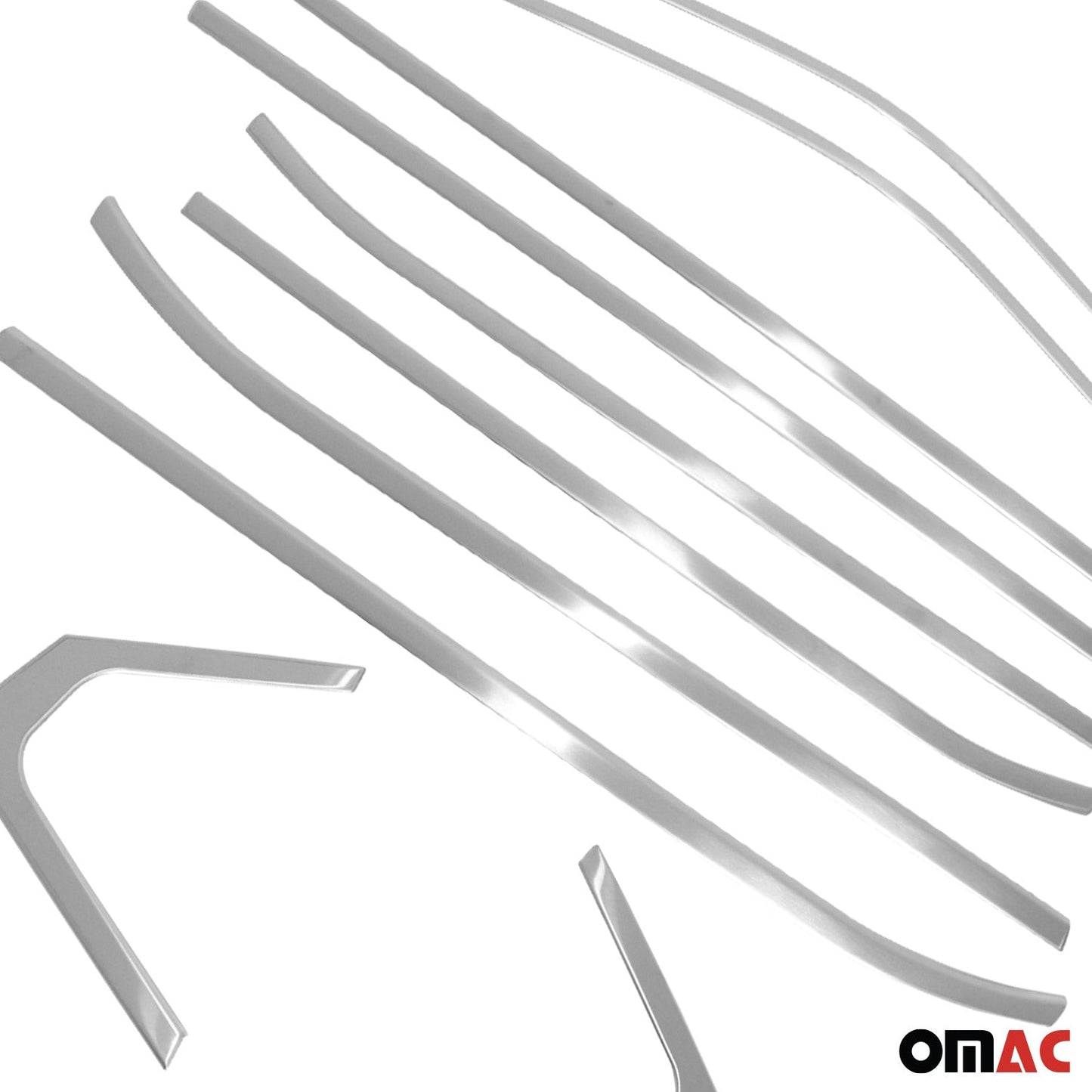 Fensterleisten Zierleisten für Nissan Juke 2021-2025 Gebürstet Edelstahl 10tlg