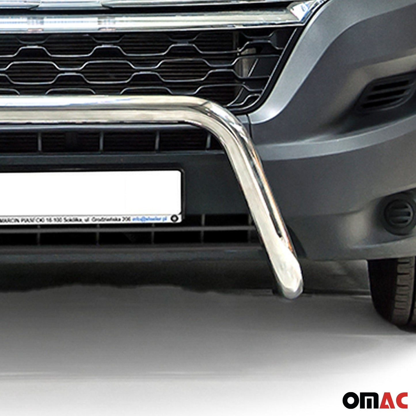 Bară de protecție față pentru Citroen Jumper 2006-2016 cu ABE (omologare de tip germană) Oțel Argintiu