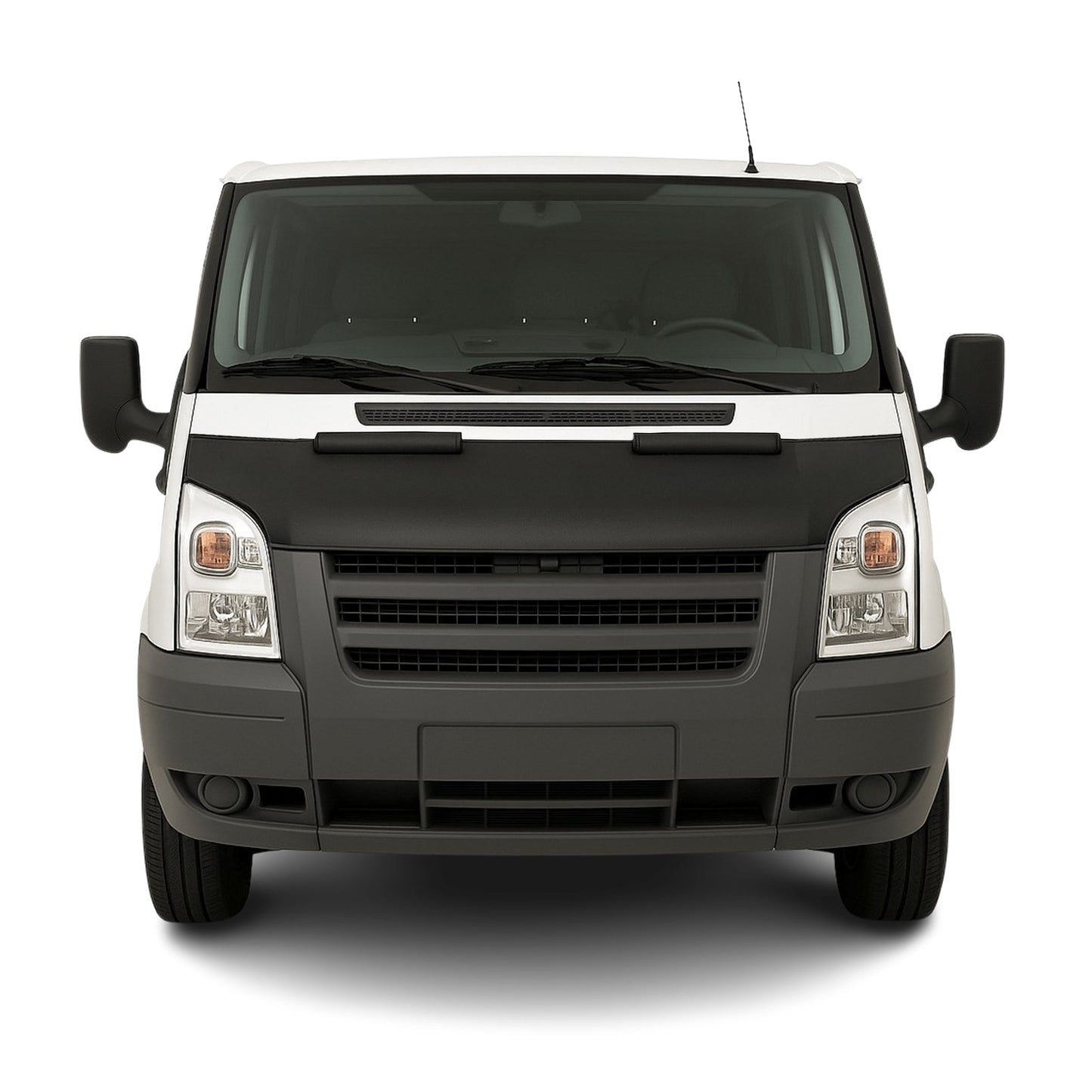 Protecție capotă anti-ciobire pentru Ford Transit 2000-2006, jumătate neagră