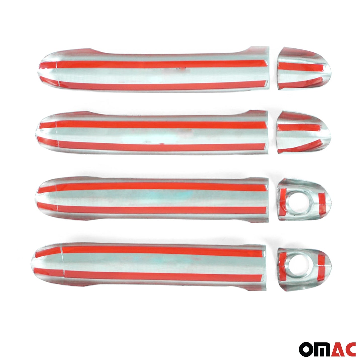 Türgriff Blende Türgriffkappen für MAN TGE 2017-2021 4-Tür Edelstahl Silber 8tlg