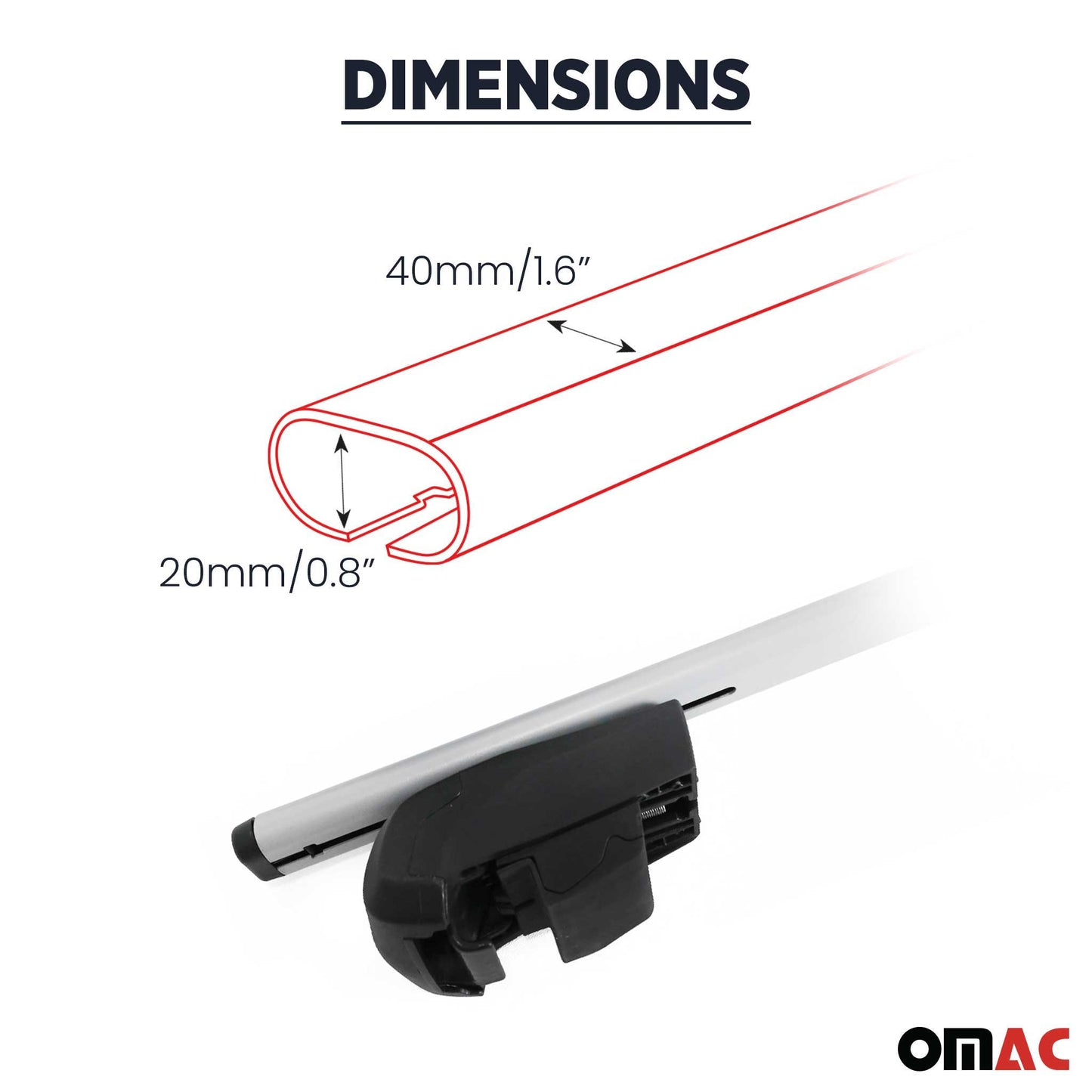 Portbagaj de plafon pentru Nissan Qashqai 2021-2025 75kg metal argintiu 2 buc