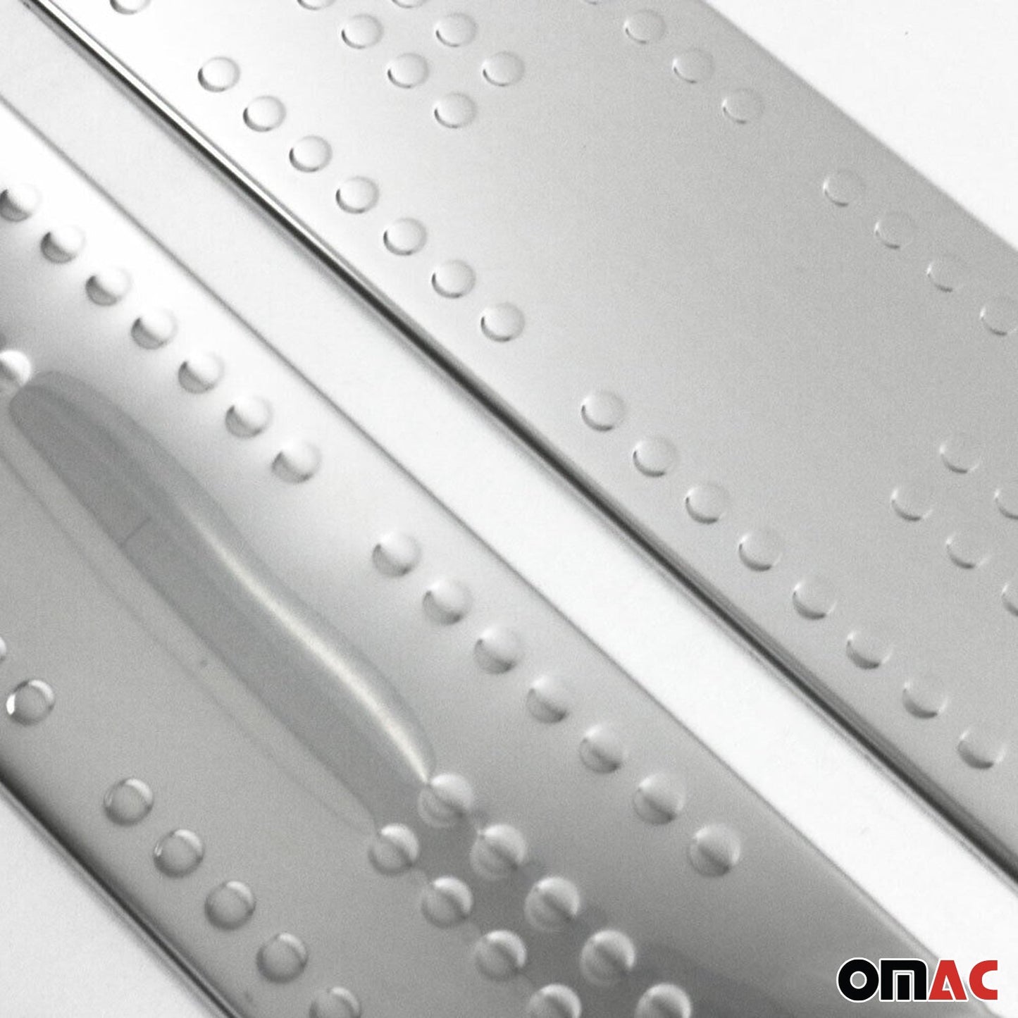 Ornamente prag uși pentru Nissan NV300 2016-2024, oțel inoxidabil, argintiu, set 2 piese