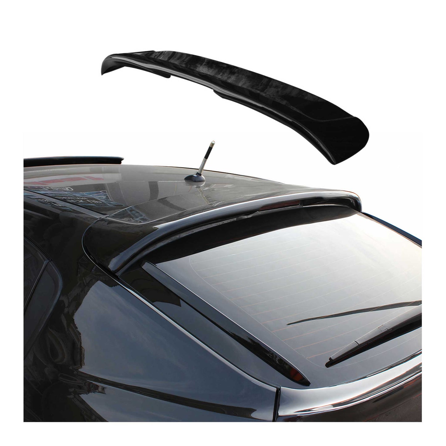 Heckspoiler Dachspoiler für Chevrolet Cruze 2011-2016 Schrägheck Grundiert ABS