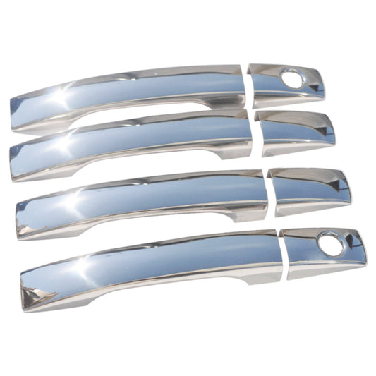 Türgriff Blende Türgriffkappen für Ssangyong Kyron 2007-2014 4 Tür Edelstahl 8x