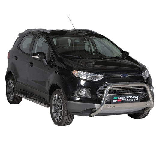 Praguri/praguri laterale din oțel inoxidabil pentru Ford Ecosport 2013-2017, argintii