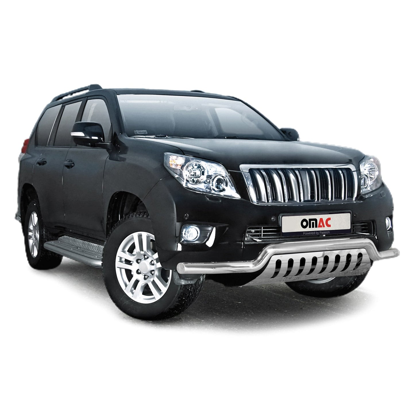 Frontbügelschutz Frontschutzbügel für Toyota Land Cruiser 150 2010-13 ABE Silber