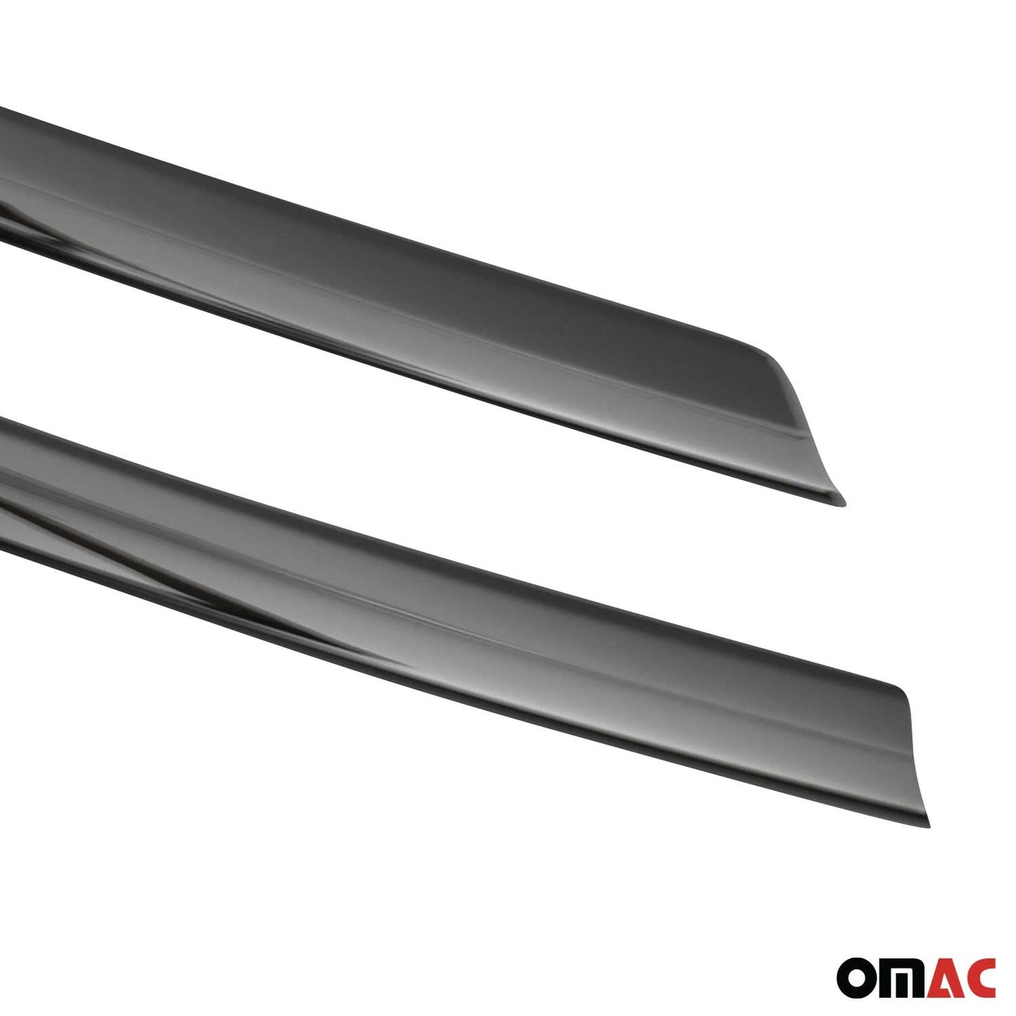 Benzi decorative grilă radiator pentru Mercedes V-Class W447 2014-2025 Închis la culoare 2x