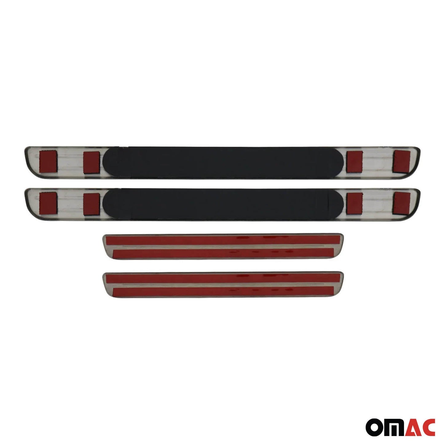 Einstiegsleisten Türschweller Chrom Led Edelstahl Lackschutz Sport 4 tlg