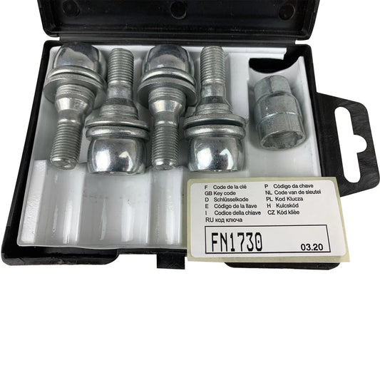 Blocatoare de roți, șuruburi de blocare a roților M12 x 1,25 pentru Opel Crossland X 2017-2021 