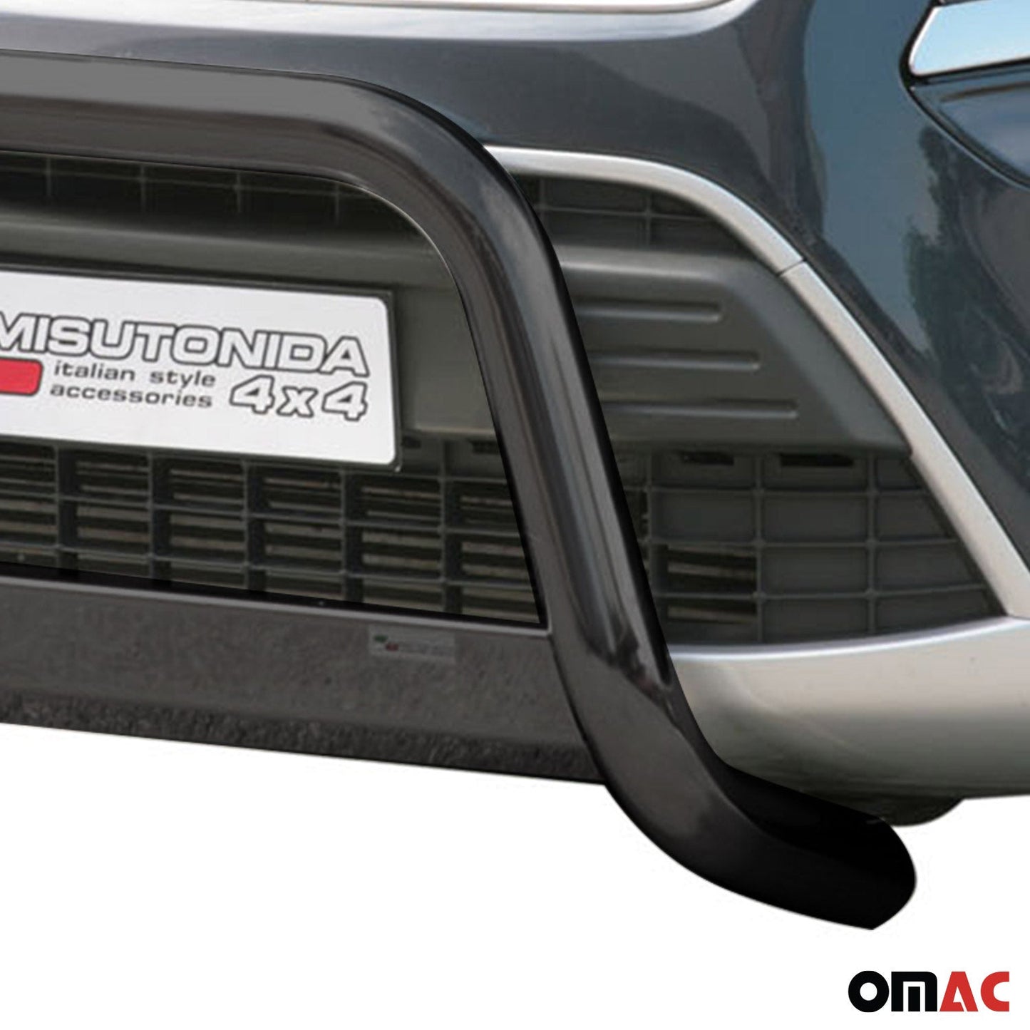 Bară de protecție/buton față pentru Ford Kuga 2008-2012, ø63mm, oțel, negru, protecție