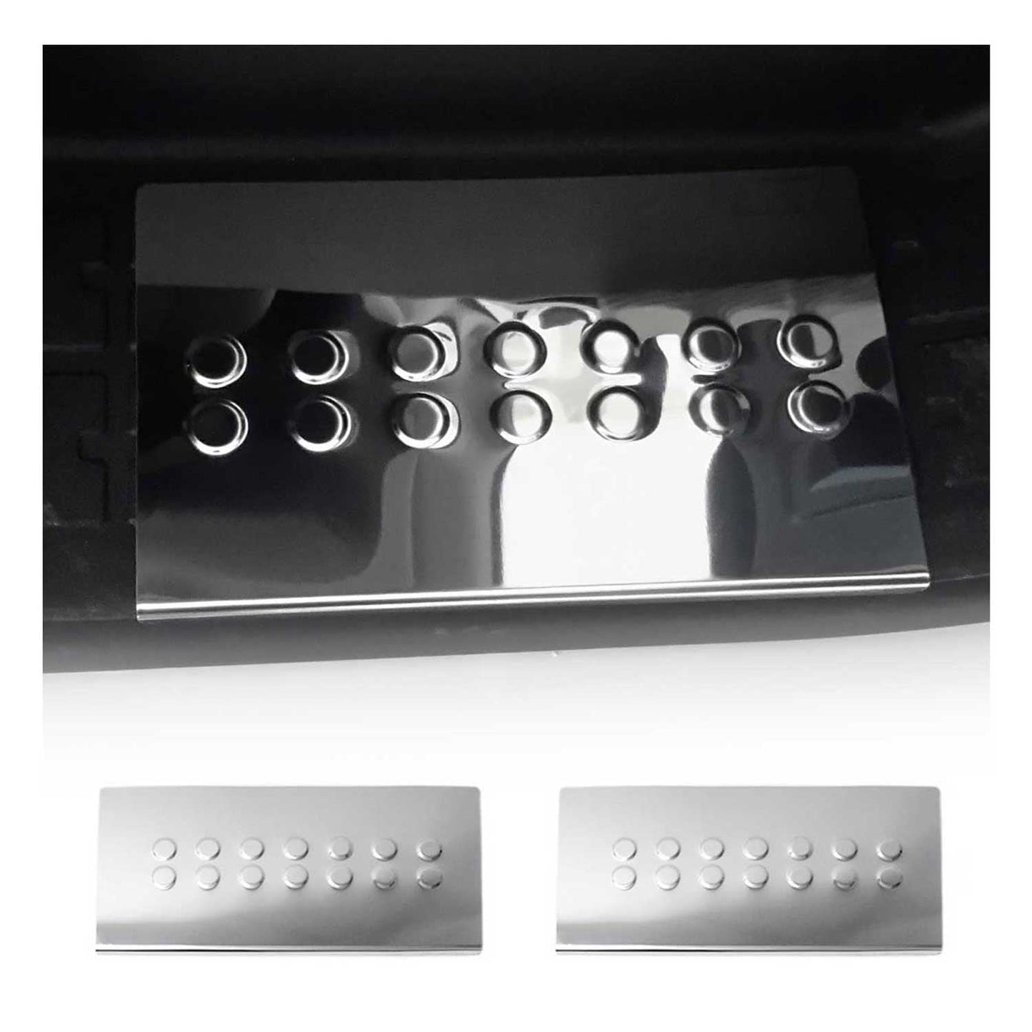 Einstiegsleisten Türschweller für Renault Master 2010-2024 Edelstahl Silber 2tlg