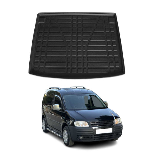 Protecție portbagaj/căptușeală pentru VW Caddy 2004-2010, cauciuc TPE, negru