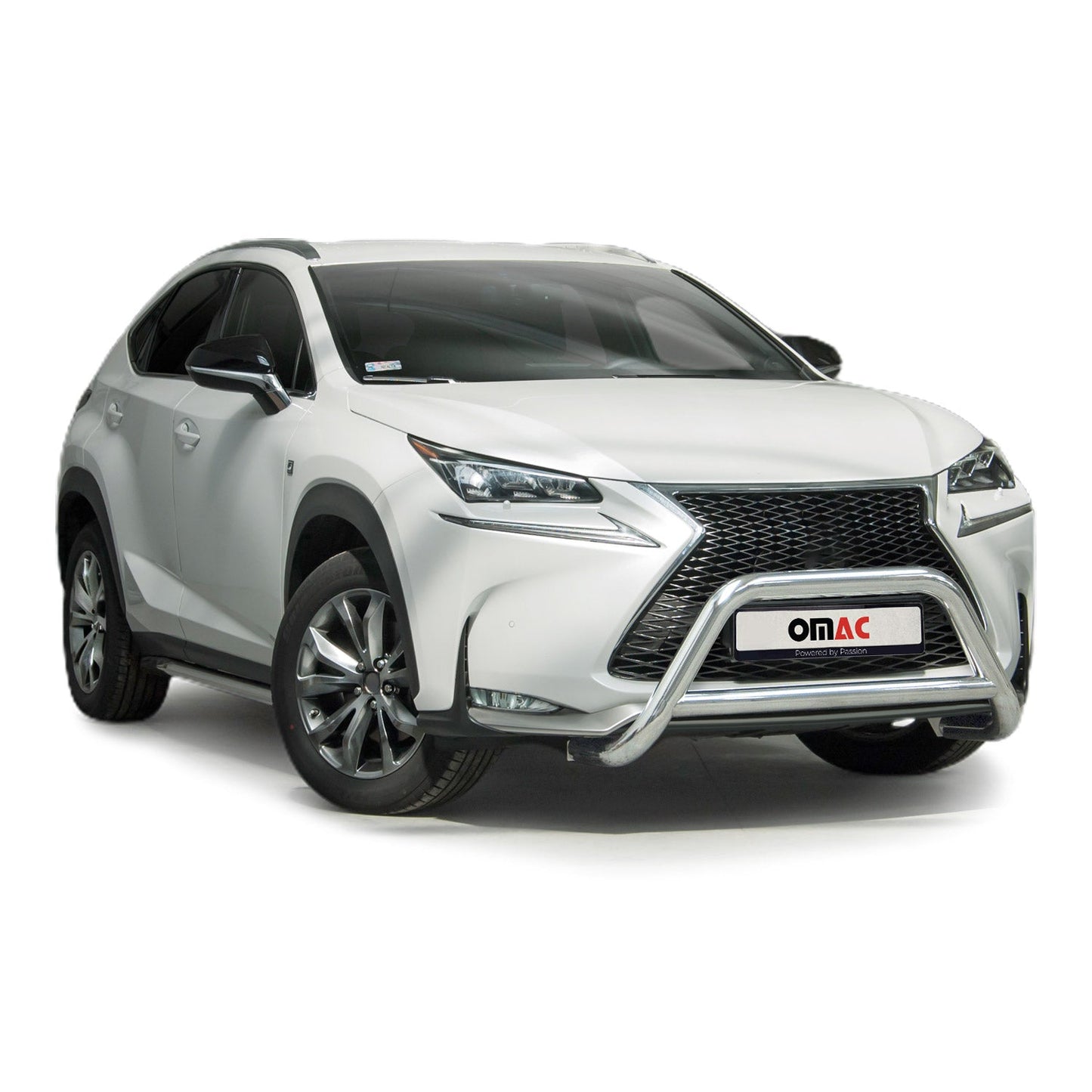 Bară de protecție/buton față pentru Lexus NX 2014-2025 cu ABE (omologare de tip germană) Oțel Argintiu