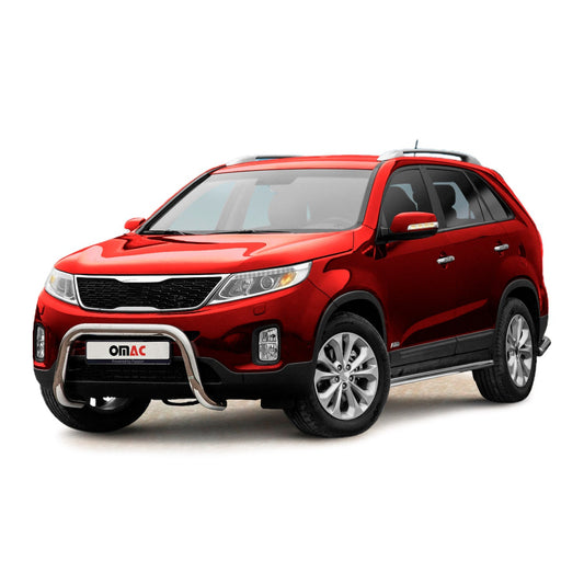 Bară de protecție/buton față pentru Kia Sorento 2012-2015 cu ABE (omologare de tip germană) Oțel Argintiu