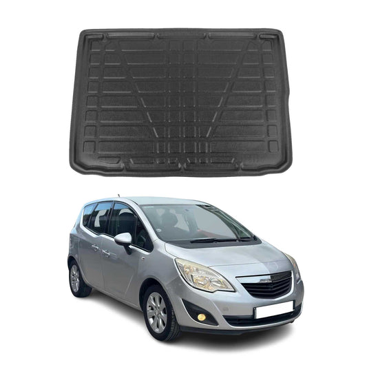 Protecție portbagaj/cargo pentru Opel Meriva B 2010-2017, cauciuc TPE, negru