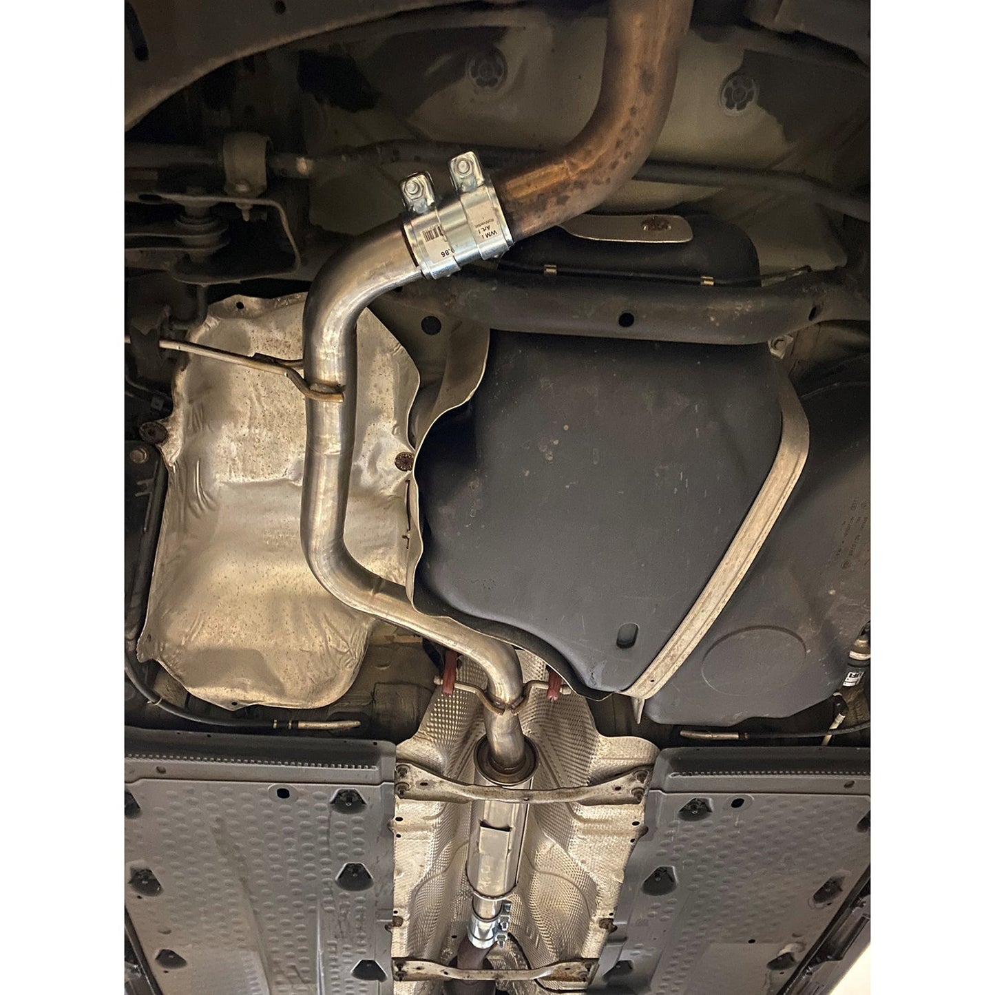 NOVUS Edelstahl Sport Vorschalldämpfer für VW Scirocco Facelift 2.0 TSI