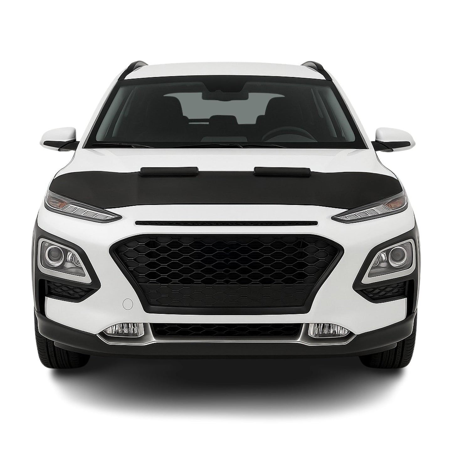 Protecție capotă auto pentru Hyundai Kona 2018-2025, jumătate neagră