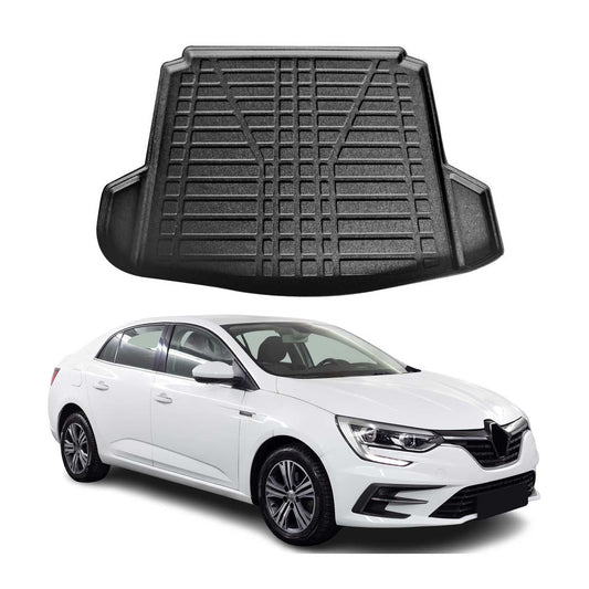 Protecție portbagaj/căptușeală pentru Renault Megane 2016-2025 Sedan, cauciuc TPE