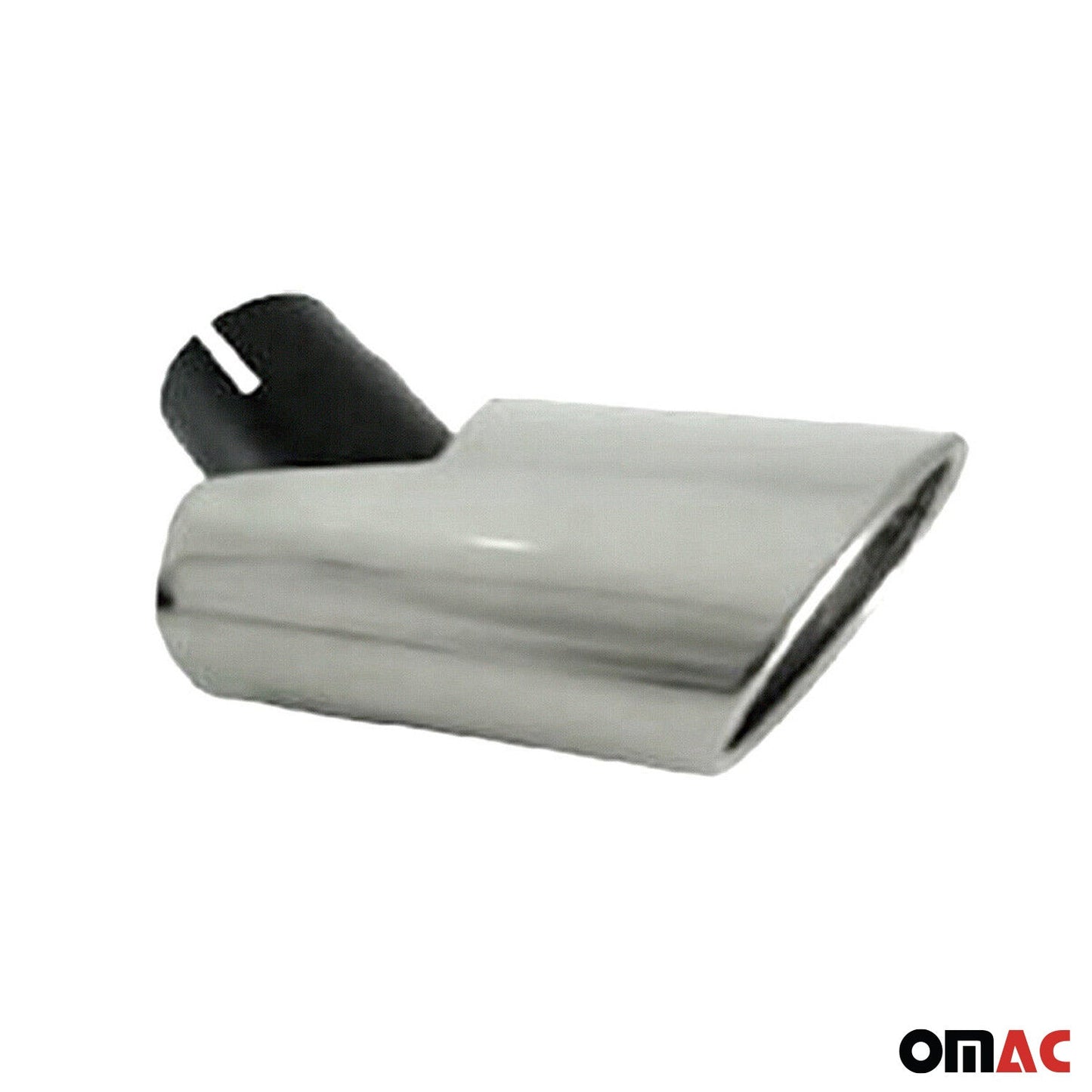 Auspuffblende Endrohr für Nissan Qashqai +2 2009-2014 Edelstahl Chrom 1tlg