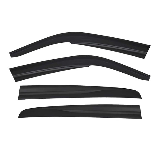 4x Deflectoare de vânt Deflectoare de ploaie pentru VW Golf 4 Hatchback 1998-2003 Acril Închis la culoare