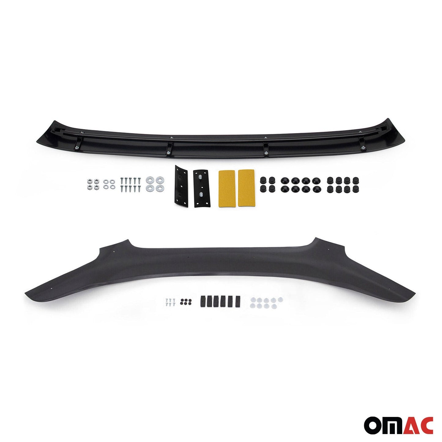 Sonnenblende Motorhaube Deflektor Set für Ford Transit 2014-2025 Acryl