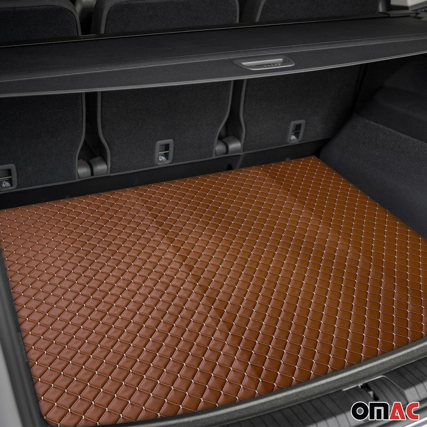 Polsterstoff Kunstleder Polster Autostoff Gesteppt Autopolsterstoff Braun