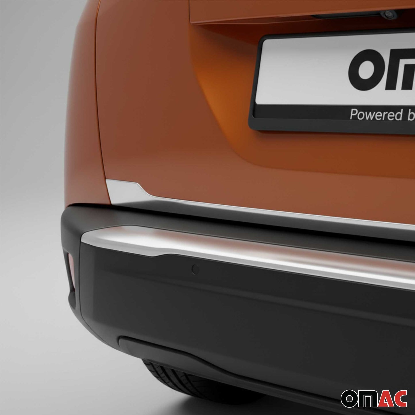 Kofferraumleiste Heckleiste für Peugeot 2008 2019-2025 Untere Edelstahl Chrom