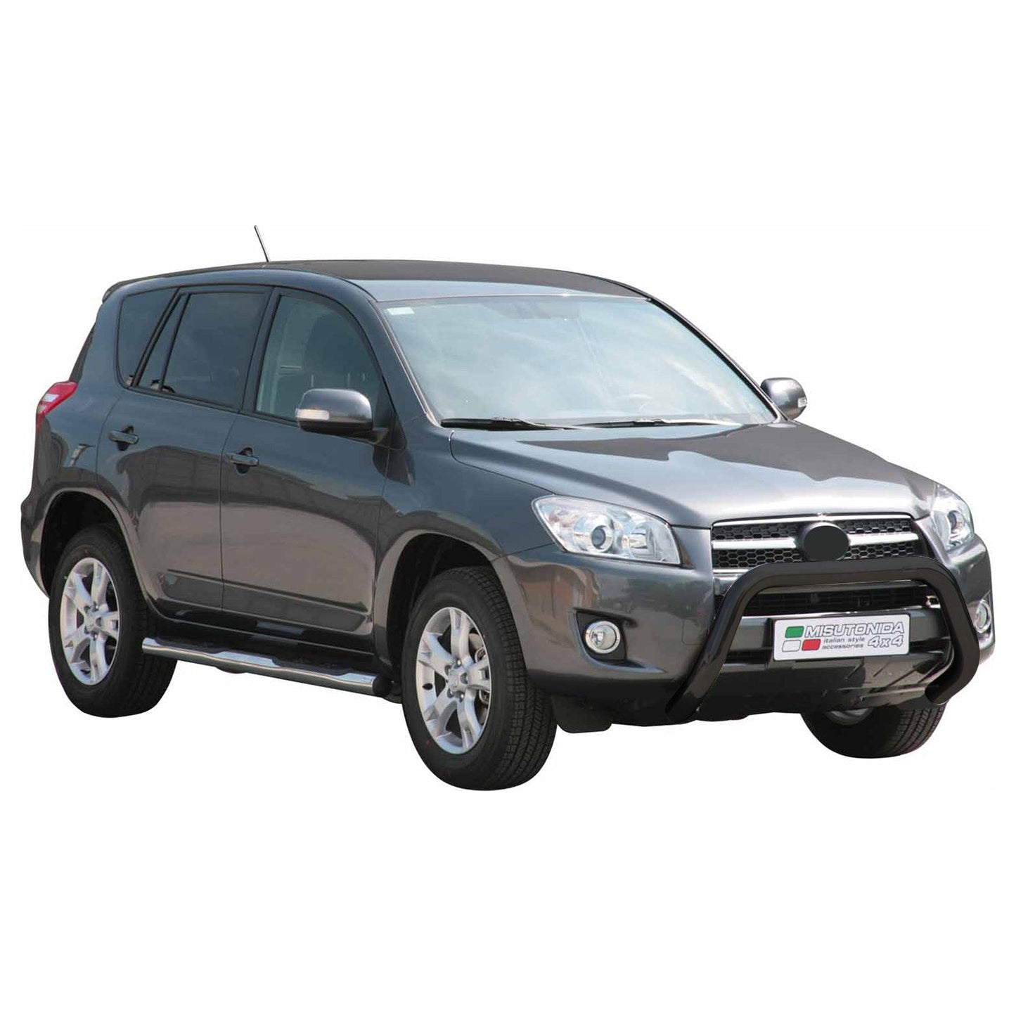 Bară de protecție/buton față pentru Toyota RAV4 XA30 2009-2010 ø76mm oțel negru