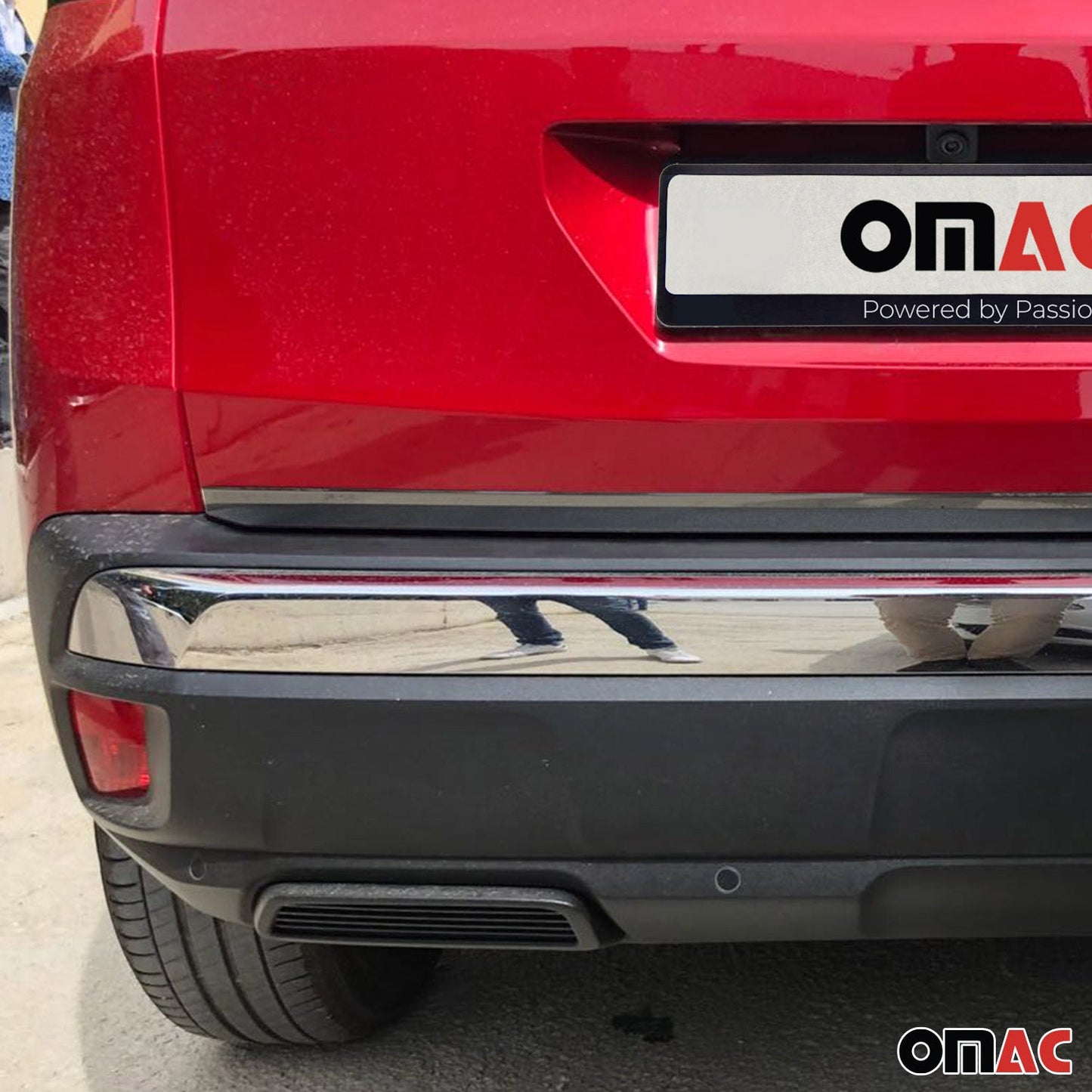 Kofferraumleiste Heckleiste für Peugeot 3008 2016-2025 Untere Edelstahl Dunkel