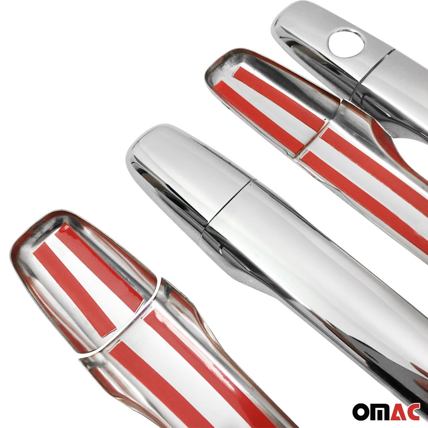 Türgriff Blende Türgriffkappen für Mitsubishi ASX 2010-2025 Edelstahl 8x