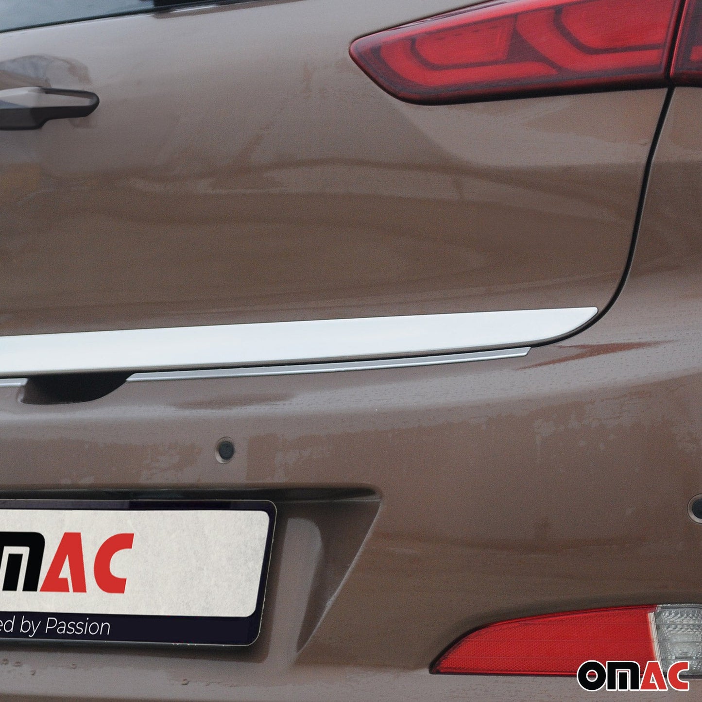 Ornamente prag portbagaj pentru Hyundai i20 2015-2018, oțel inoxidabil cromat