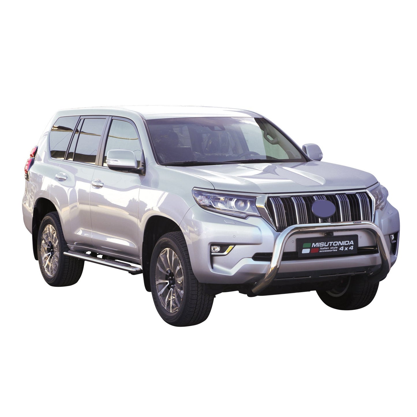 Bară de protecție față/protecție față pentru Toyota Land Cruiser Prado J150 2018-2025 ø76 oțel