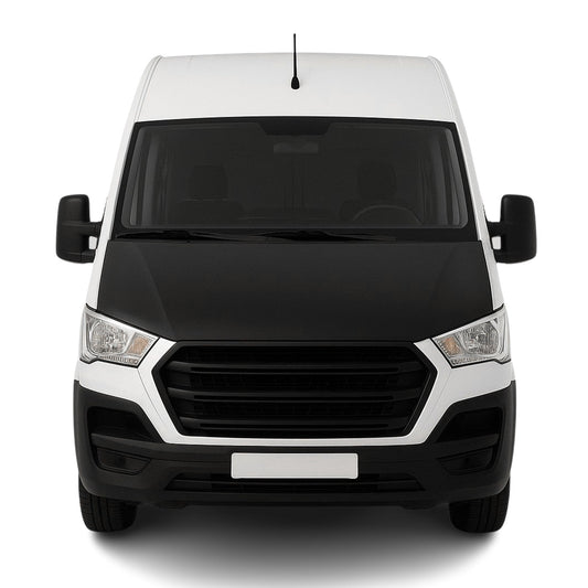 Haubenbra Bonnet Bra Steinschlagschutz für Hyundai H-350 2014-2025 Schwarz 1tlg