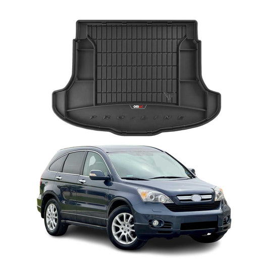 OMAC Gummi Kofferraumwanne für Honda CR-V 2006-2011 TPE Laderaumwanne Schwarz