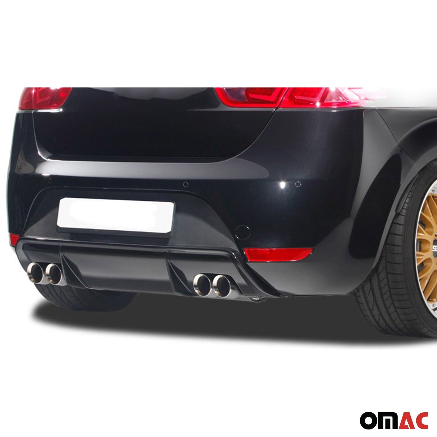 RDX Heckschürzenansatz Diffuser für Seat Leon 1P FR Cupra Ausff Links Rechts