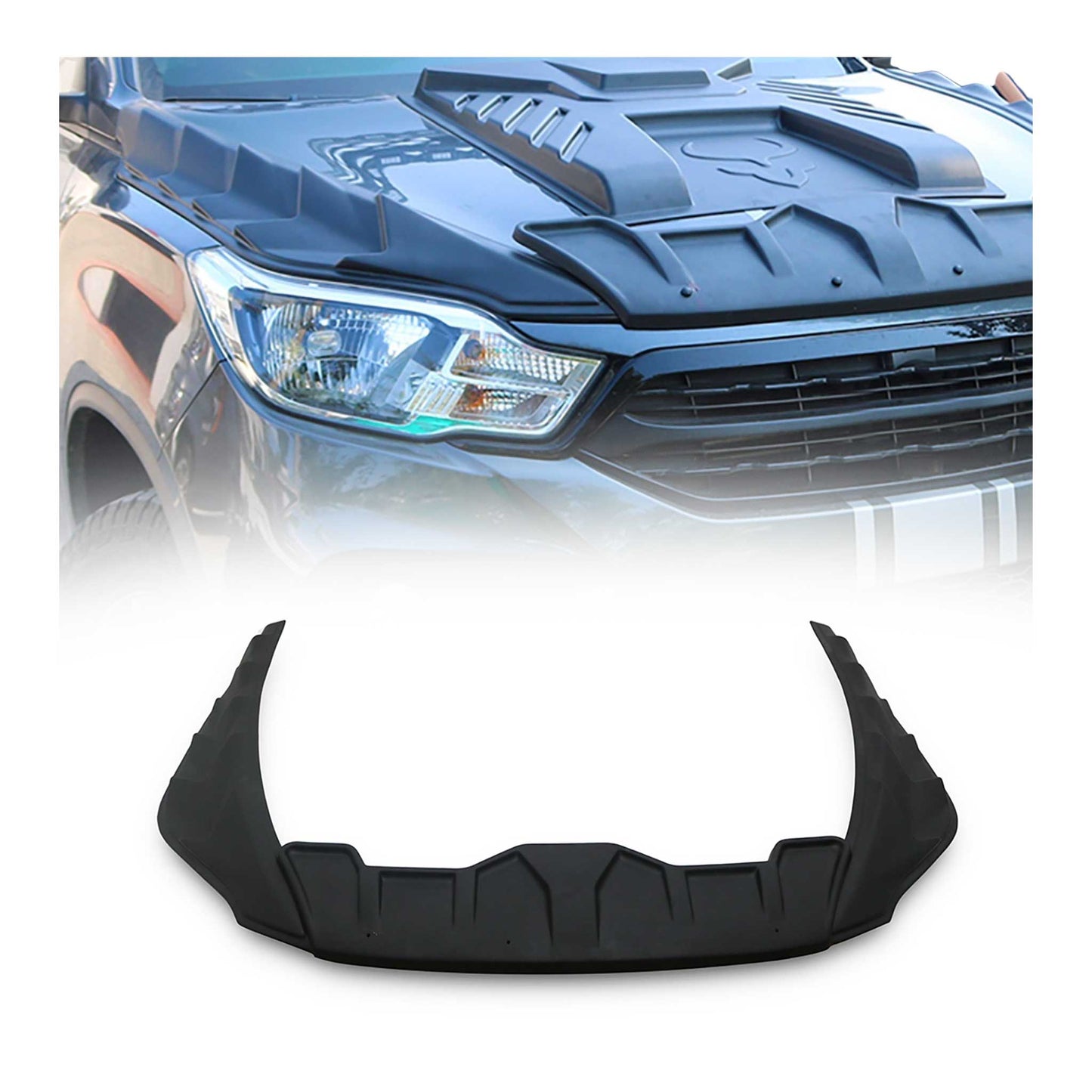 Motorhaube Deflektor Insekten Steinschlagschutz für Ssangyong Musso 2018-2025 3x