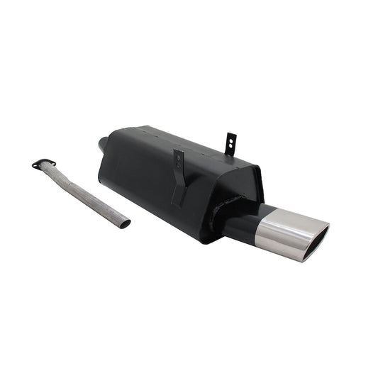 Novus Sportauspuff für BMW 3er E36 320 / 323 135x75mm Endschalldämpfer mit ABE