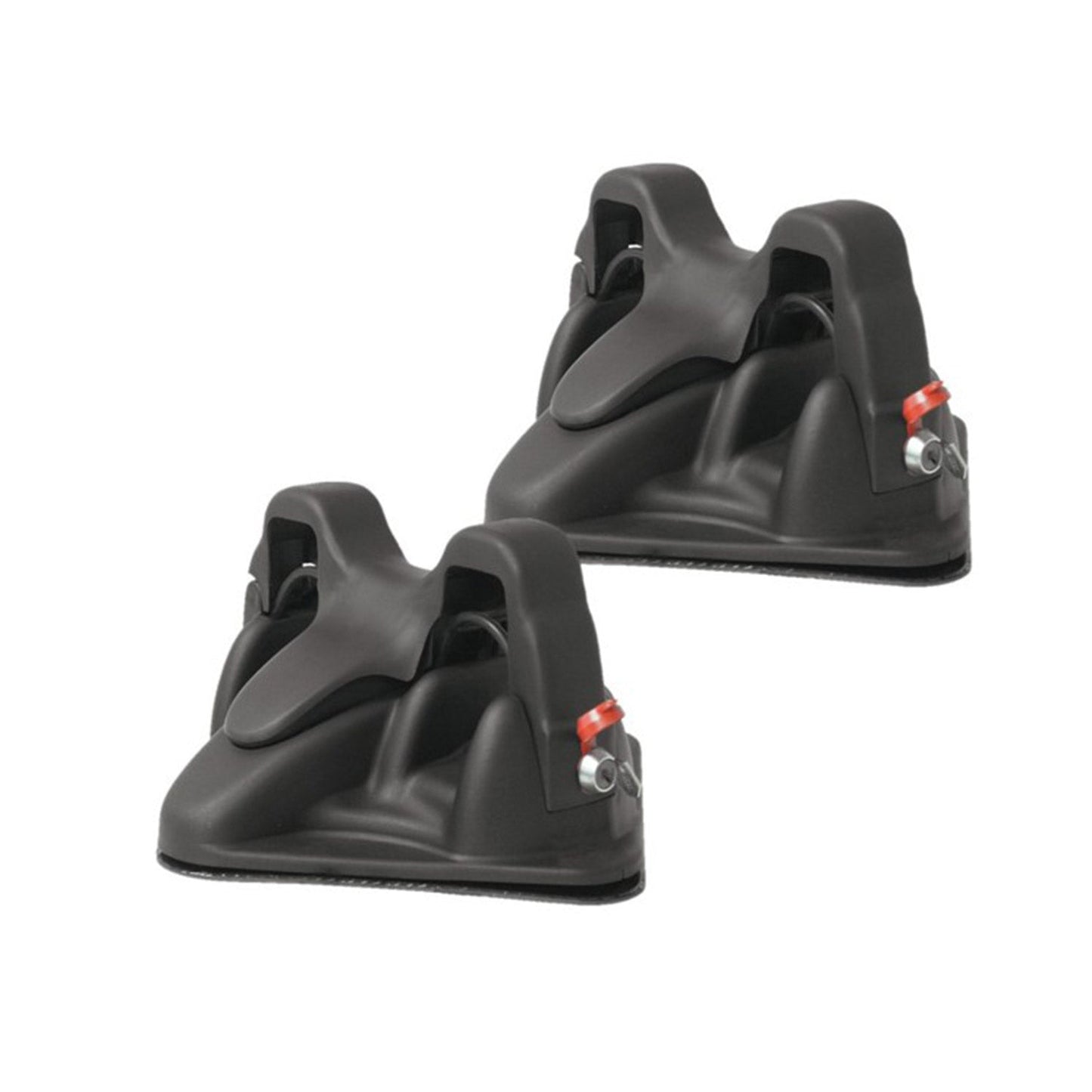 Menabo Uchwyt na narty magnetyczny na snowboard Uniwersalny, zamykany, czarny, 2x