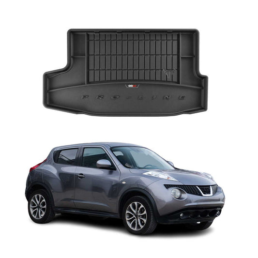 OMAC Gummi Kofferraumwanne für Nissan Juke 2010-2019 TPE Laderaumwanne Schwarz