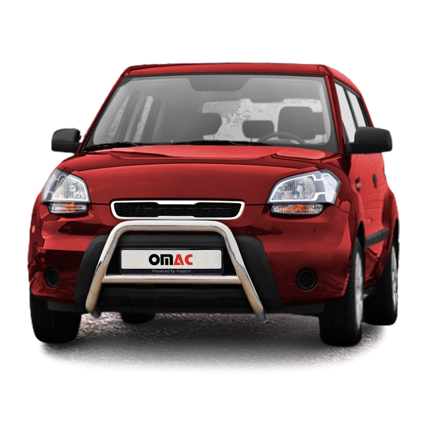 Bară de protecție față pentru Kia Soul 2008-2013 cu ABE (omologare de tip germană) Oțel Argintiu