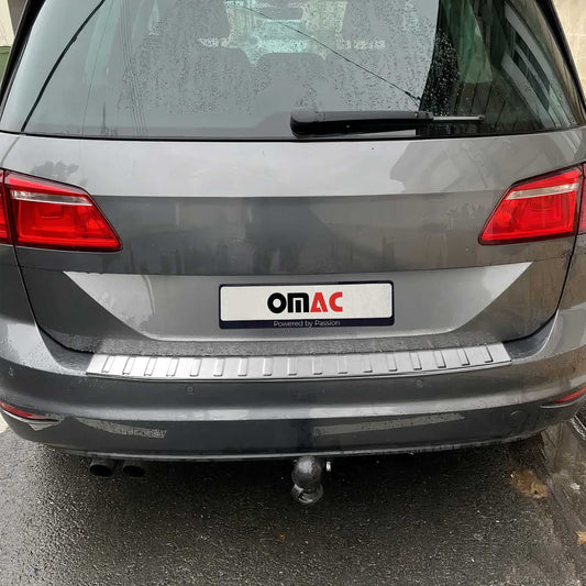 Für VW Golf VII Sportsvan 2013-2023 Chrom Ladekantenschutz Abkantung Edelstahl