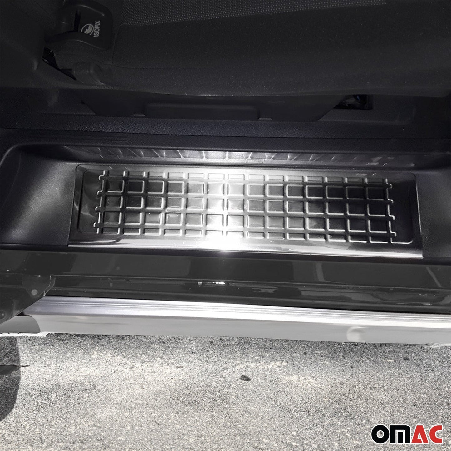 Ornamente prag uși pentru Citroen Jumpy 2017-2025, oțel inoxidabil, argintiu, set 4 piese