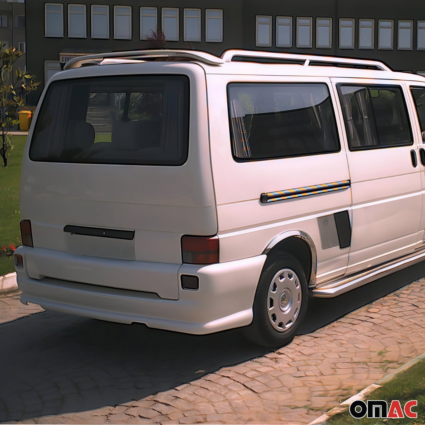 Eleron/aripă spate pentru VW T4 Transporter 1990-2003, grundat, hayon dublu